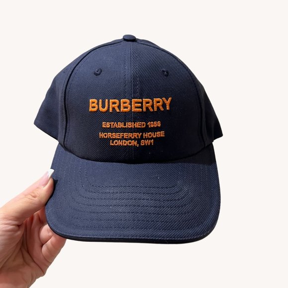Burberry Men´s Horseferry Motif Baseball Cap
